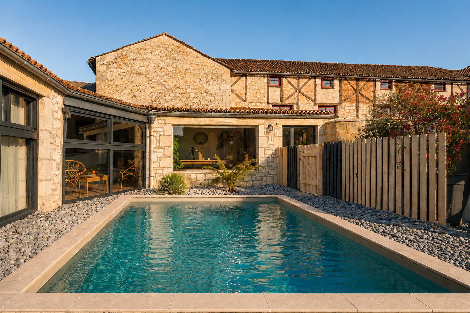 Loue gîte avec piscine et ciné privé - 15 couchages - 15 mn Saumur