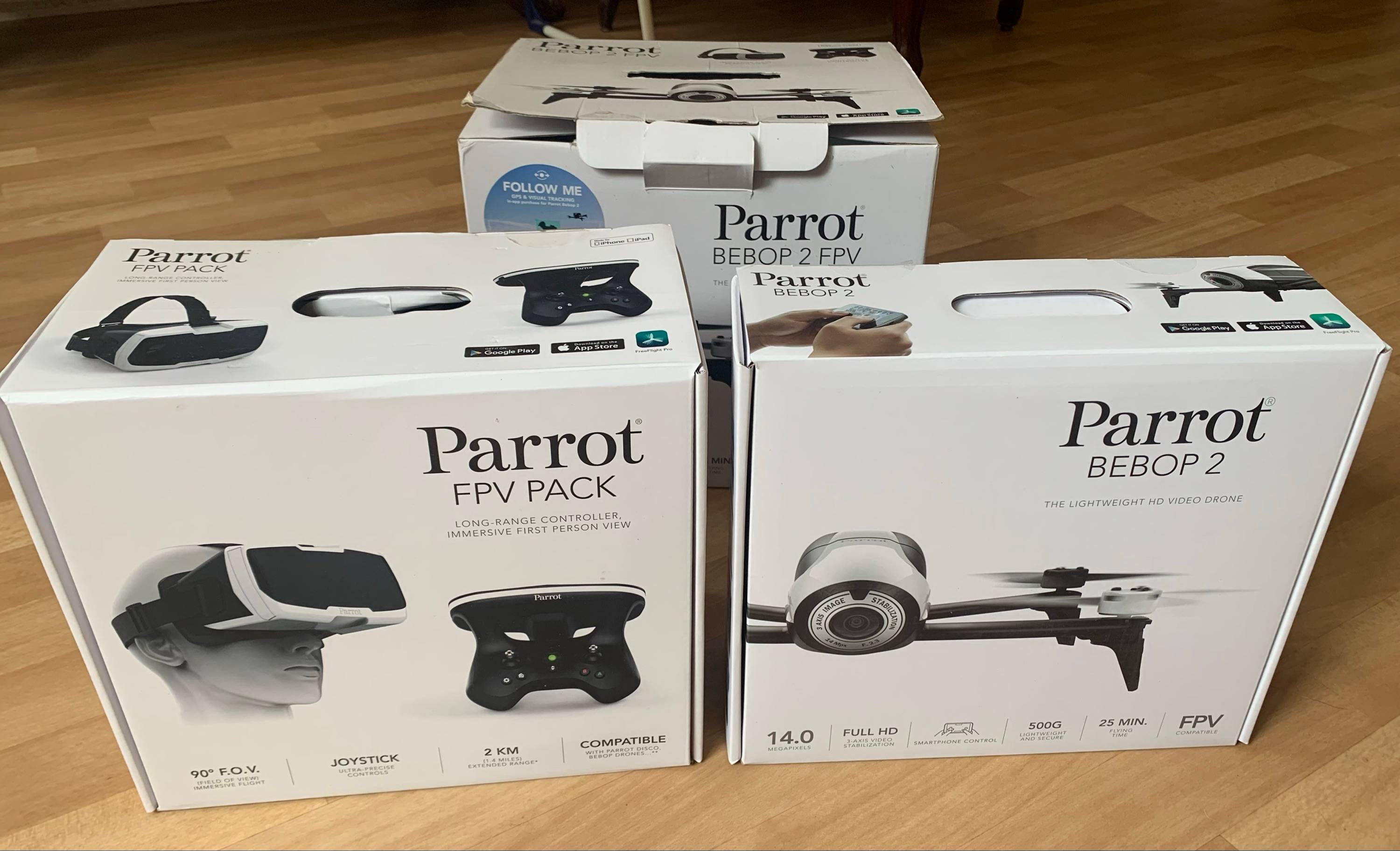 Vends pack drone Parrot Be-Bop 2 FPV