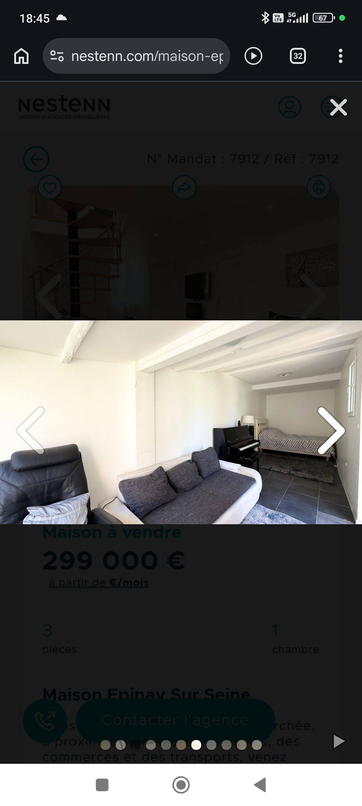Une photo de l’annonce