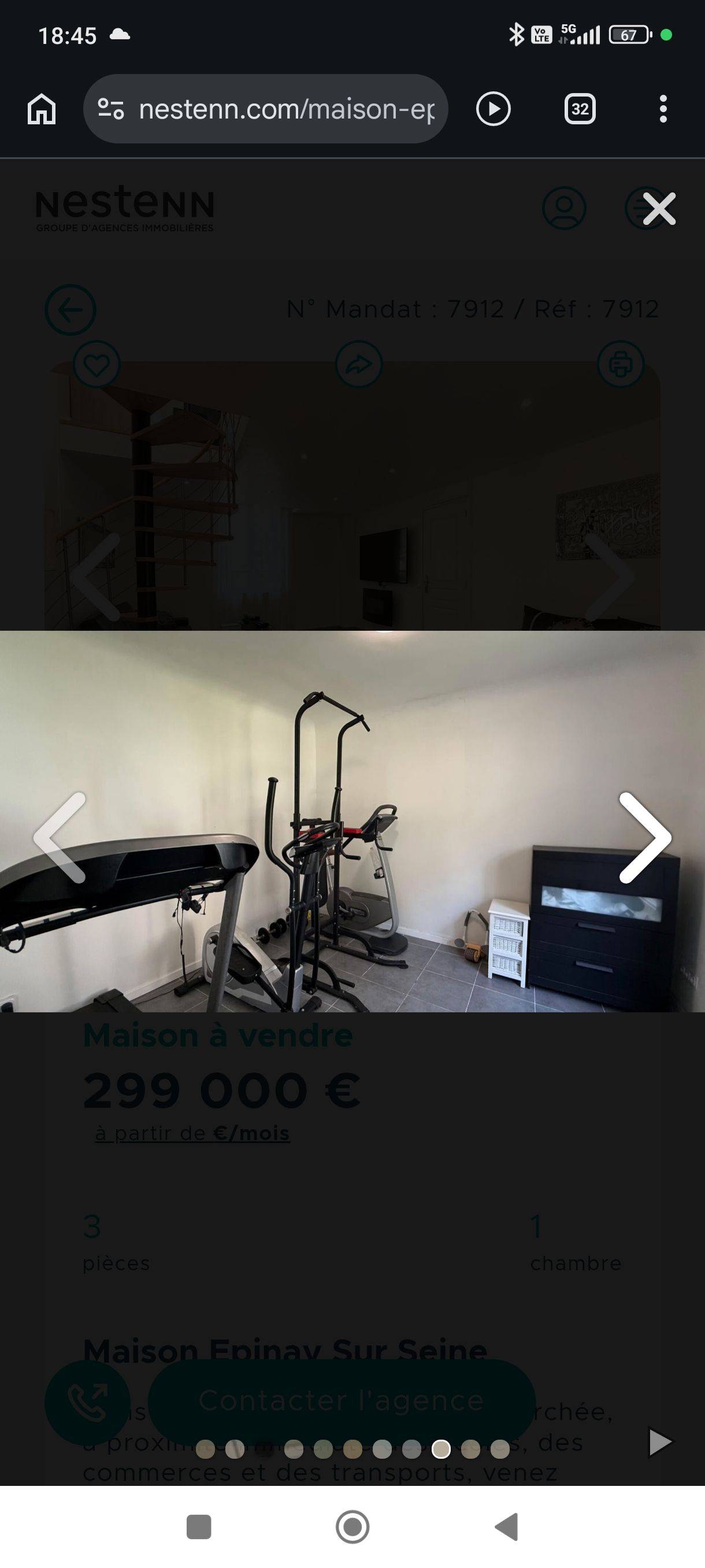 Une photo de l’annonce