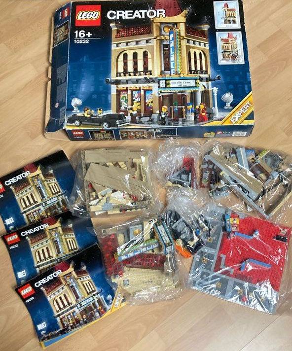 Vends LEGO Creator Expert 10232 – Palace Cinéma – Set collector complet