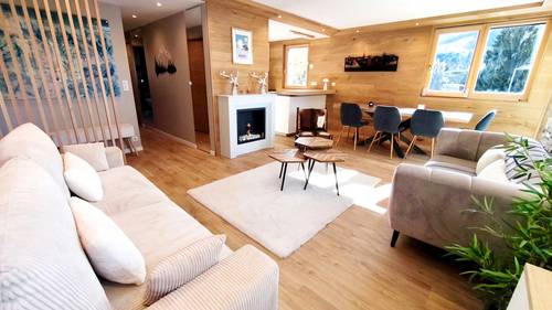 Loue appartement lumineux et douillet T3 à Megève - 7 couchages