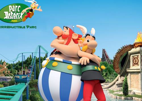 Vends 2 places pour le Parc Astérix non datées le 1er janvier
