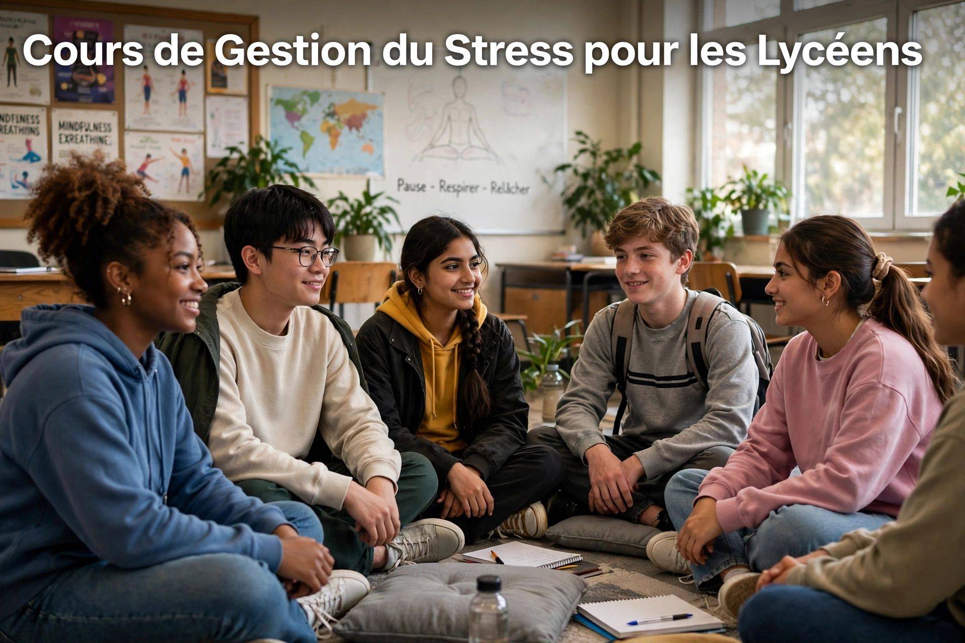 Propose séance gestion du stress pour lycéens à Rennes