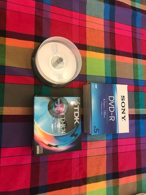Vends CD et DVD recordable neufs