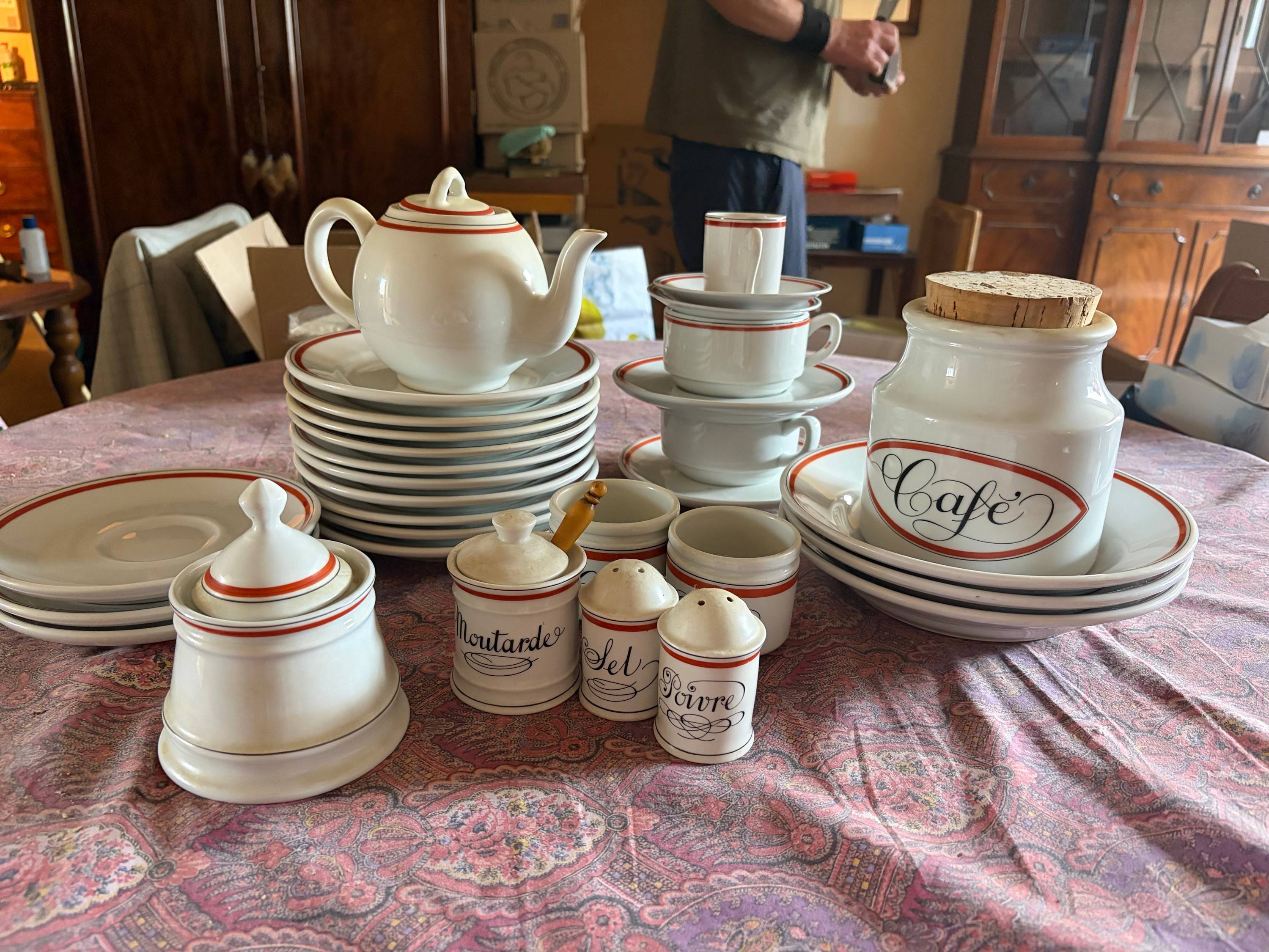 Service porcelaine d’Auteuil