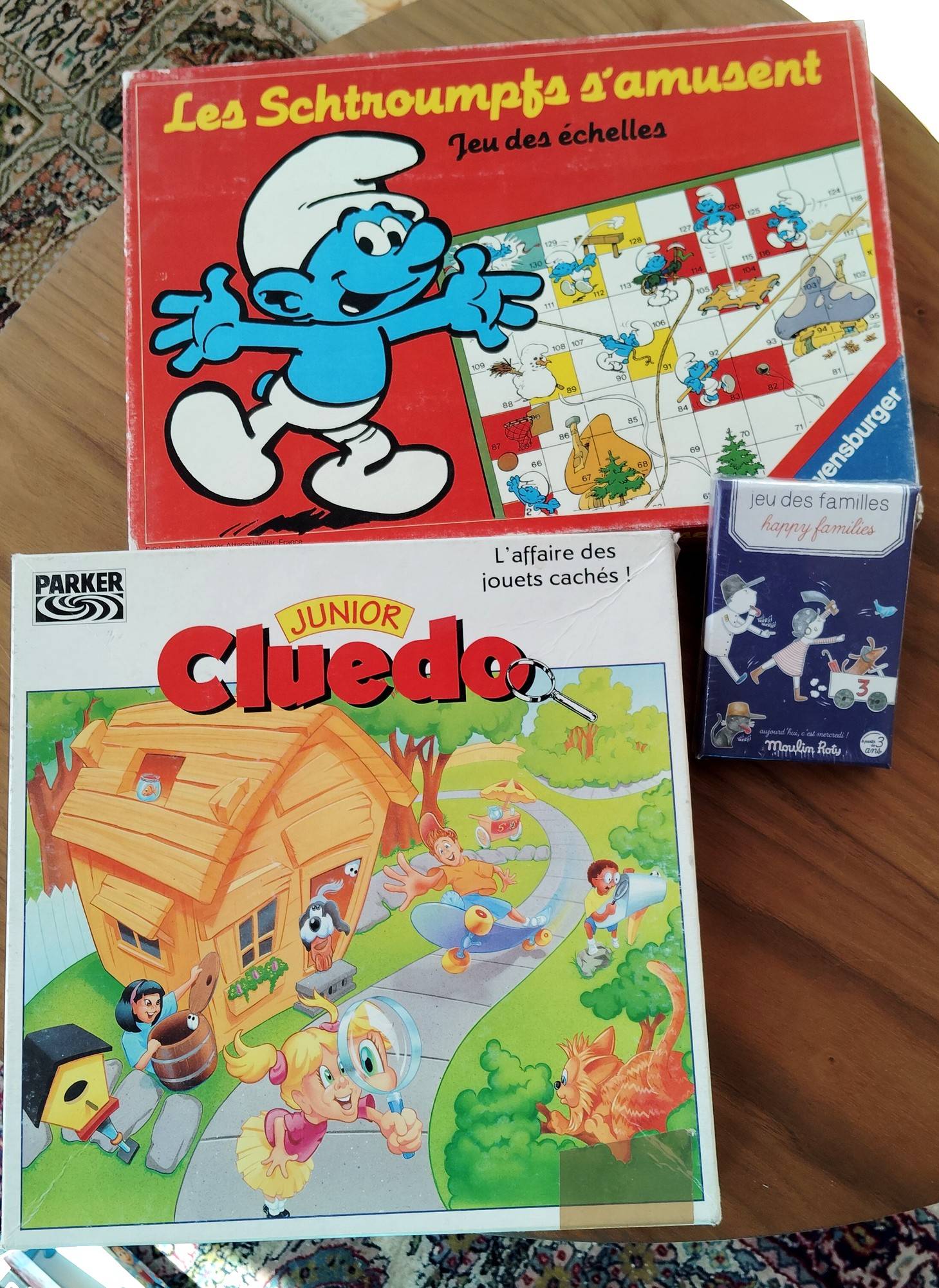 Vends 7 jeux de société enfants (6 ans et plus)