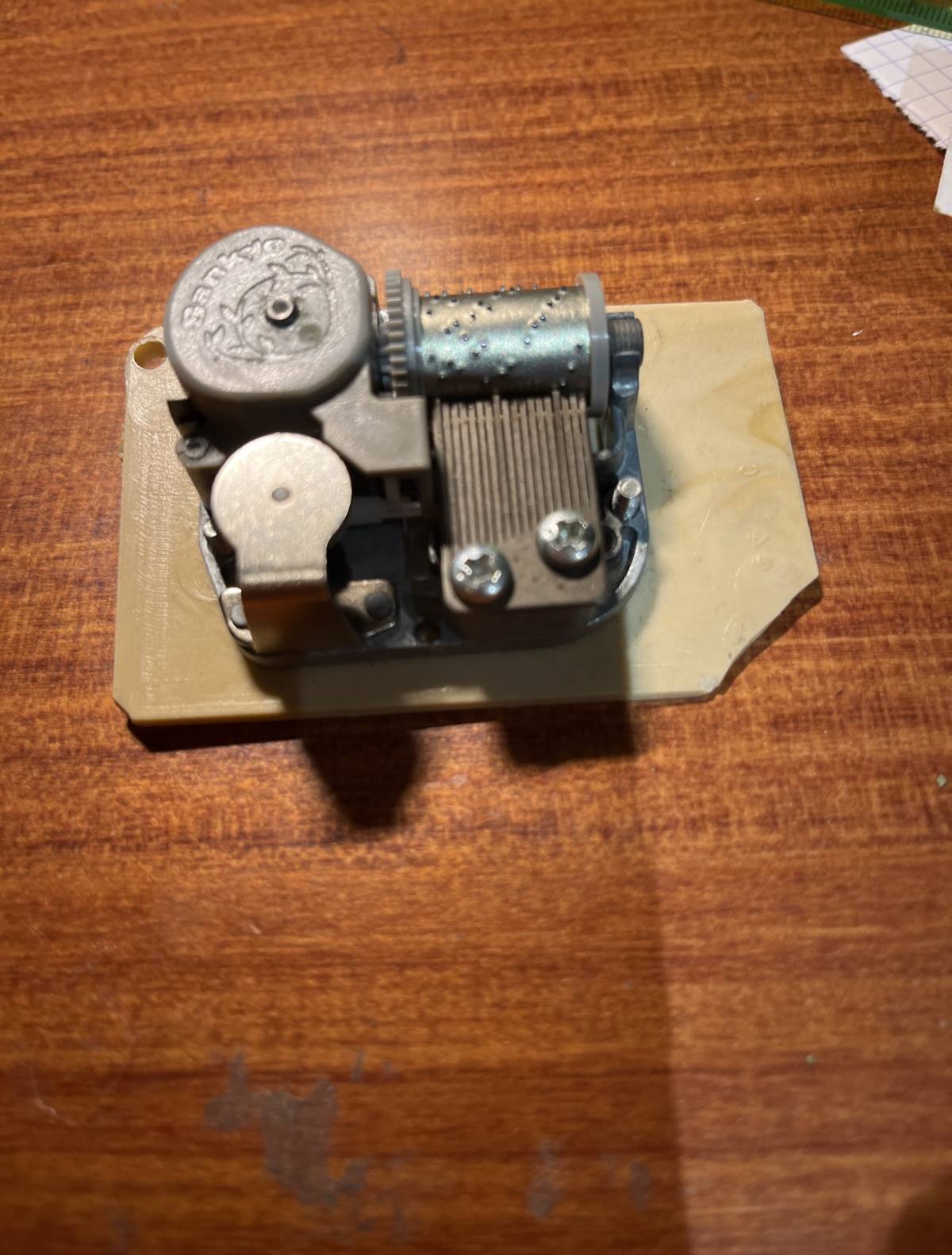 Mécanisme de boîte à musique