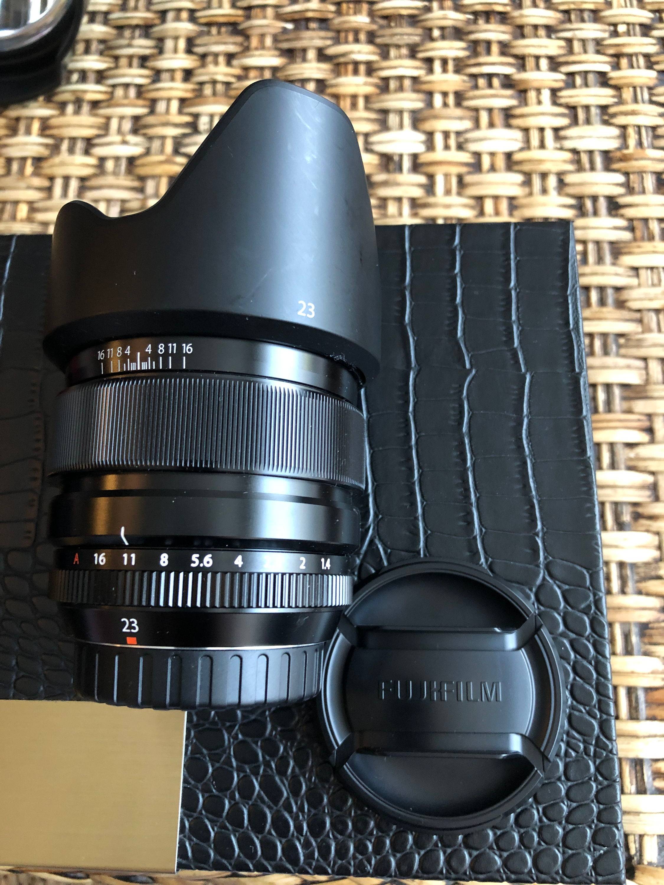 Vends objectif Fujinon aspherical super EBC XF 23mm 1 : 1.4 R excellent état