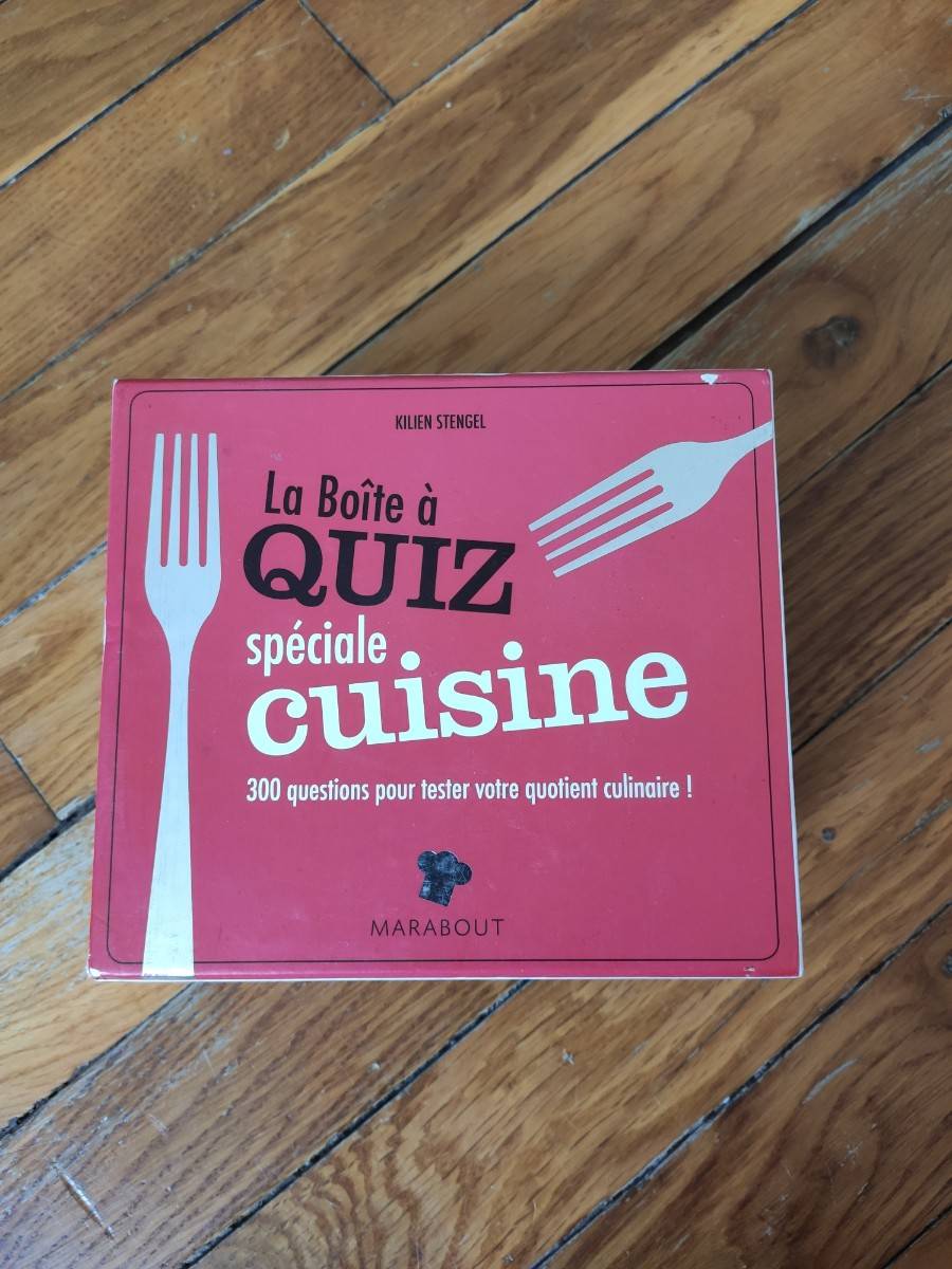 Jeu Quiz cuisine
