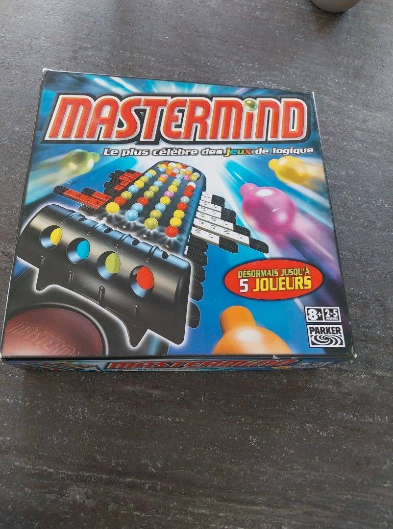 Vends jeu Mastermind