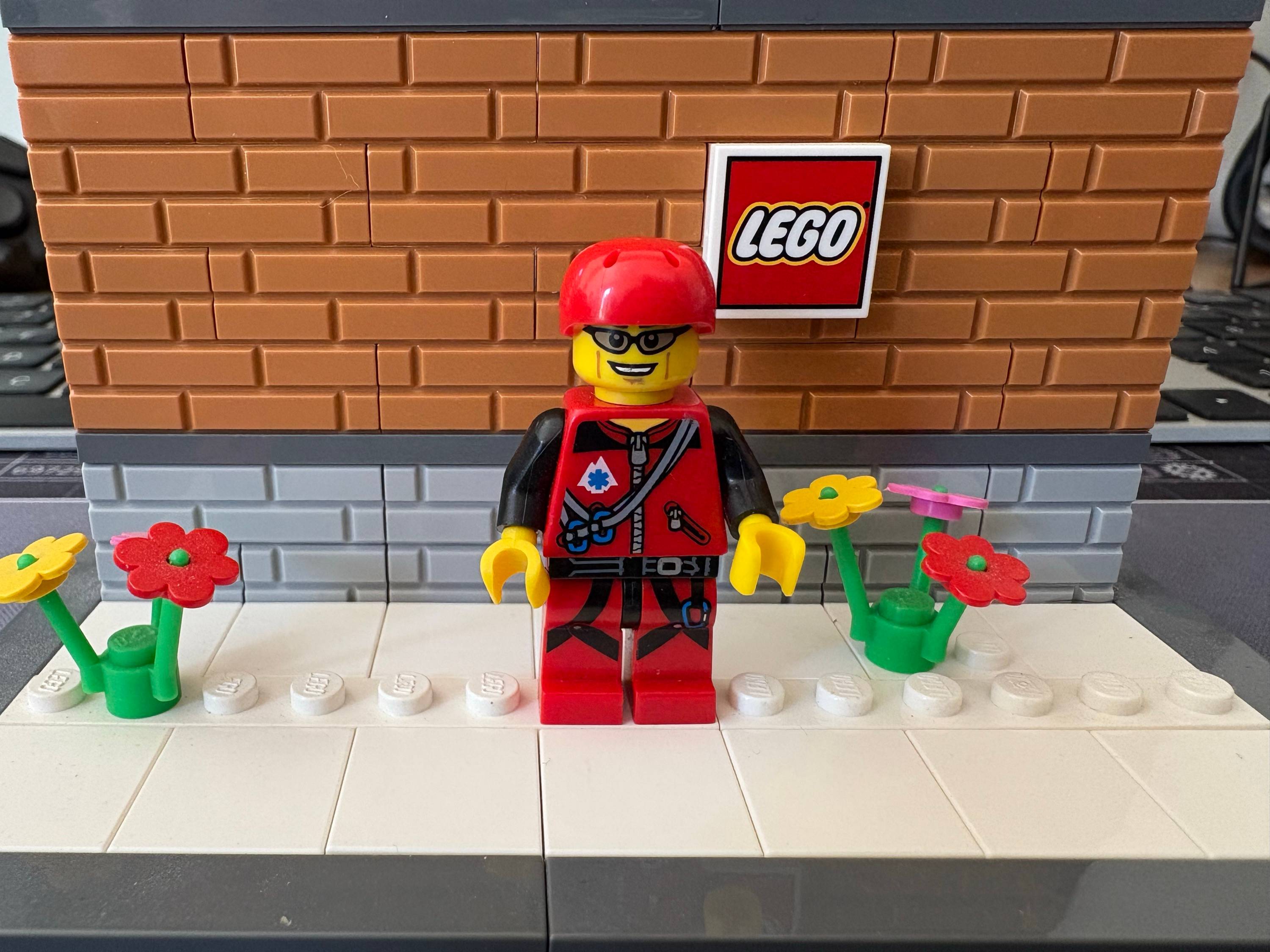 Vends figurine Lego Mountain Climber, Series 11 (col171)
