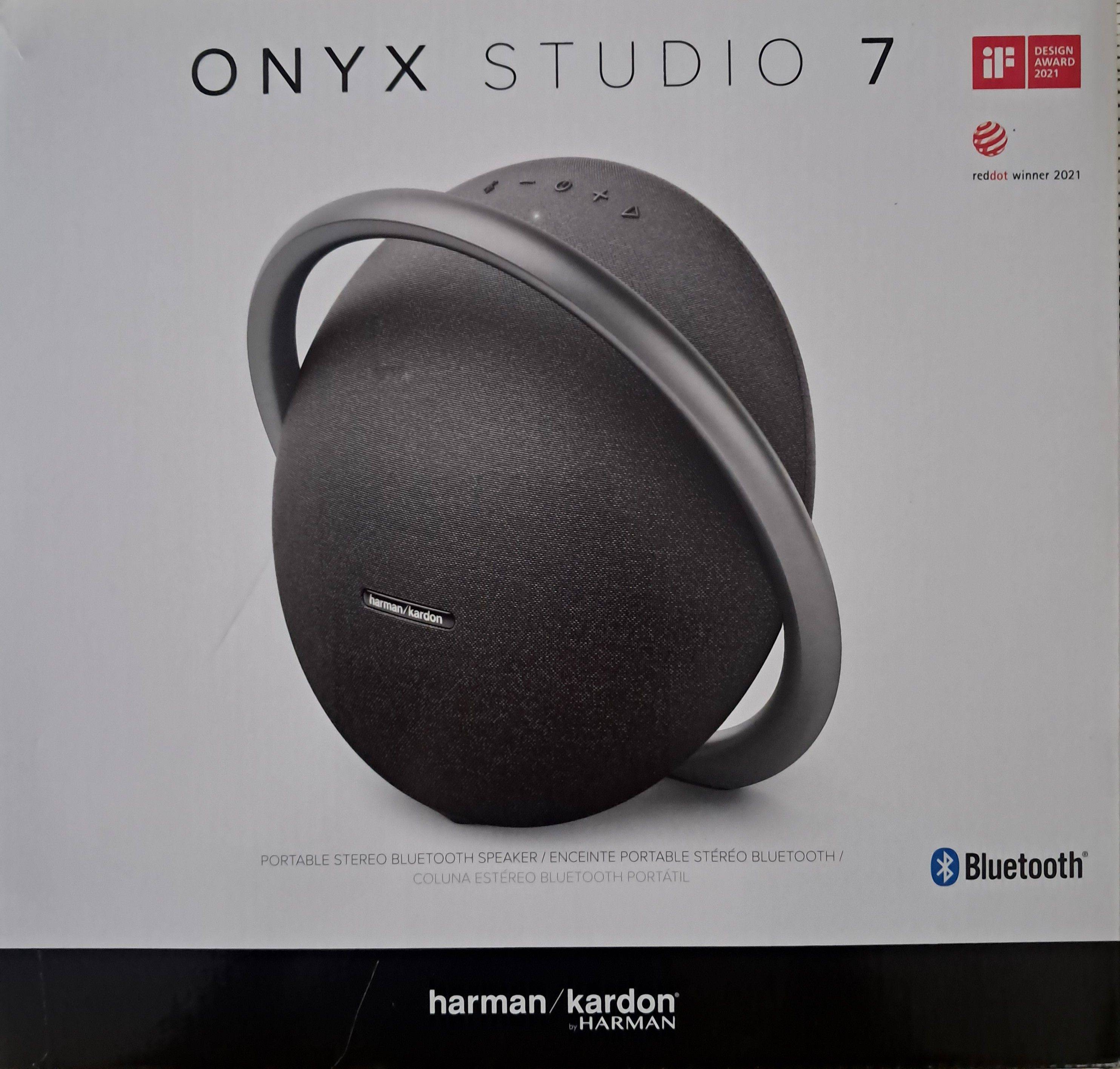 Vends enceinte portable stéréo Bluetooth Harman Onyx Studio 7, neuve