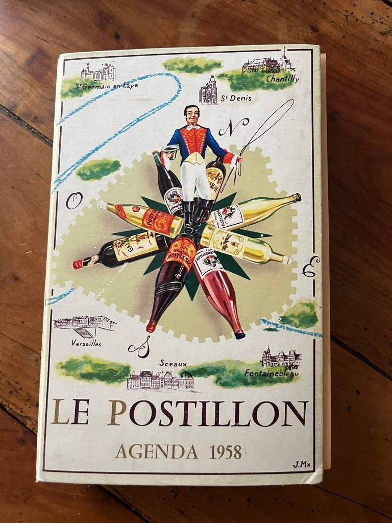 Vends livre sur le vin Agenda Le Postillon