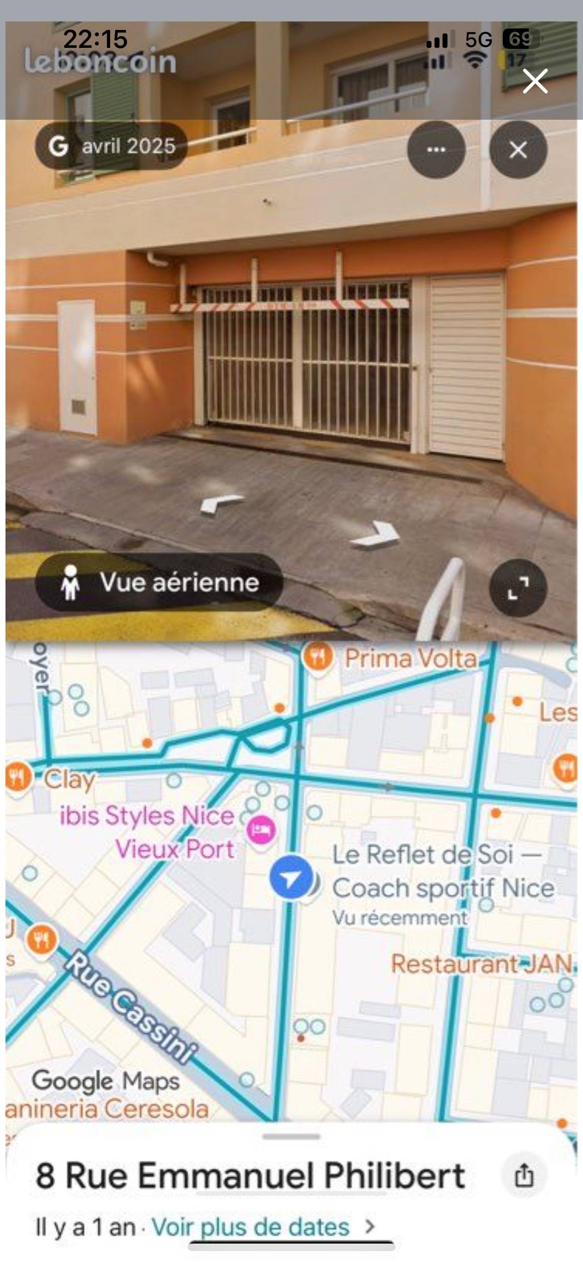 Une photo de l’annonce