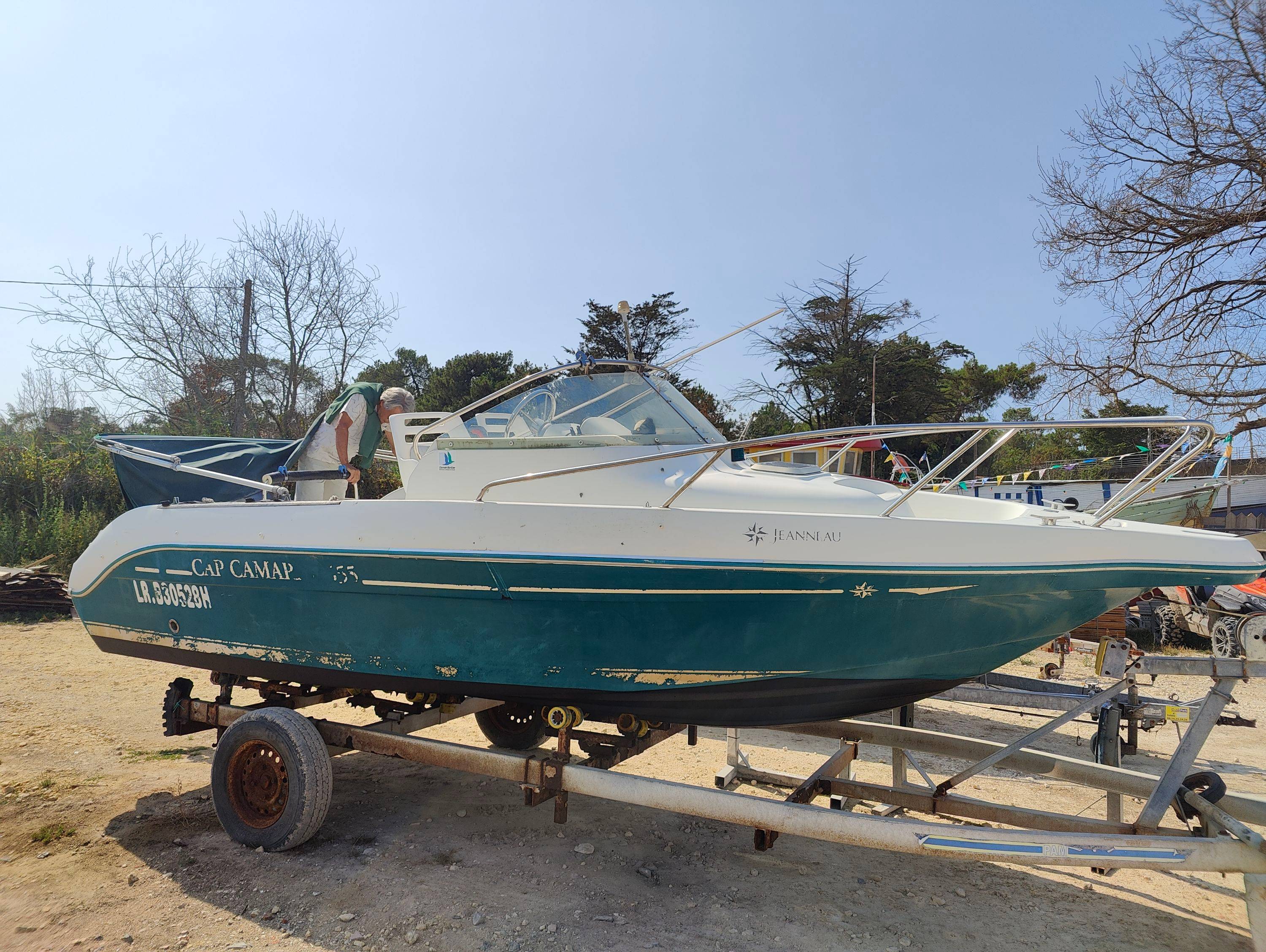 Vends bateau pêche et promenade