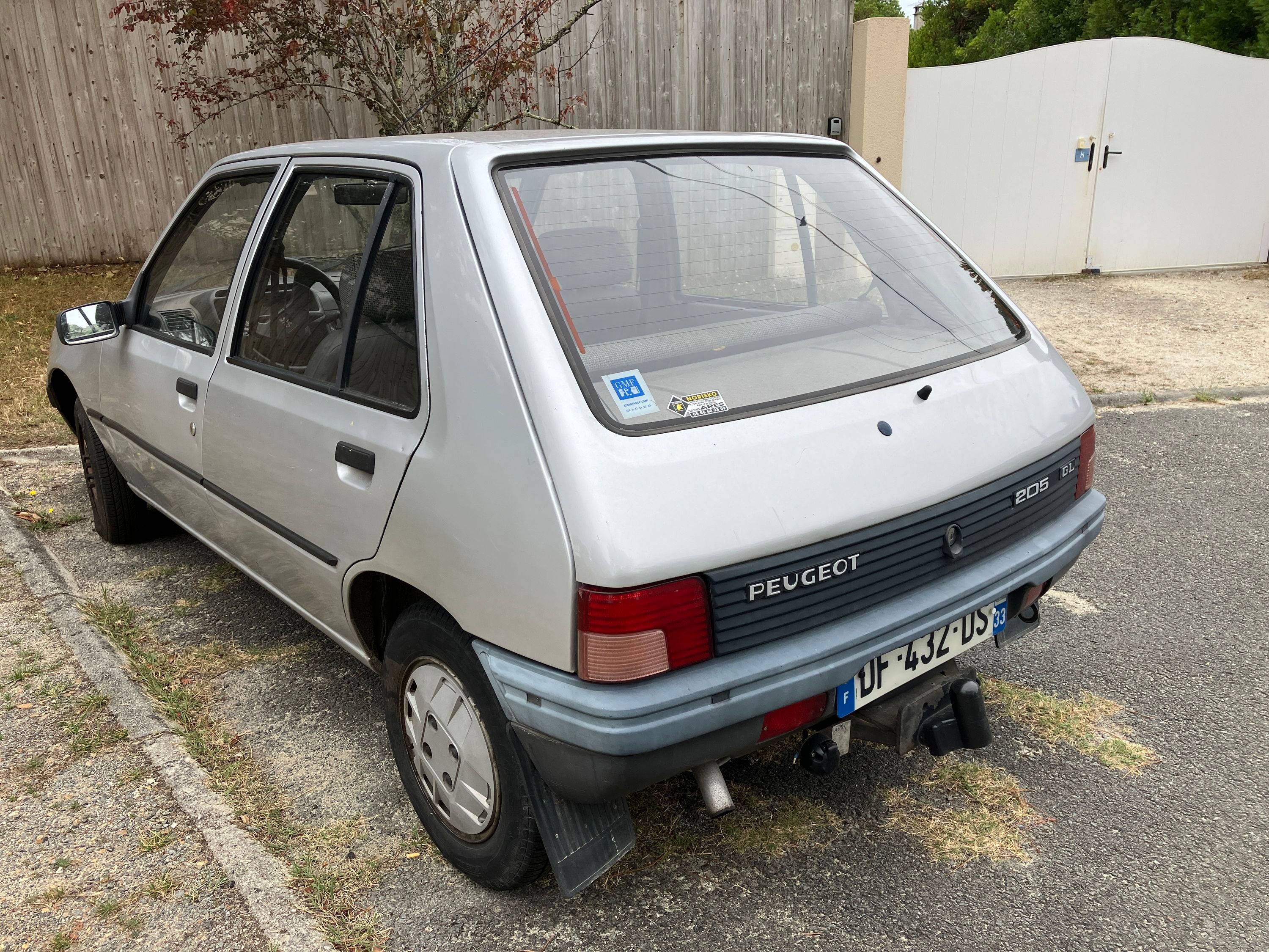 Vends 205 ESS GL, 1992, 184000km