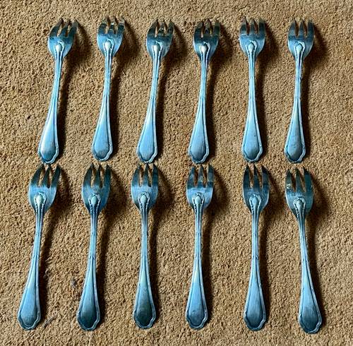 Couverts Ercuis - 12 petites fourchettes