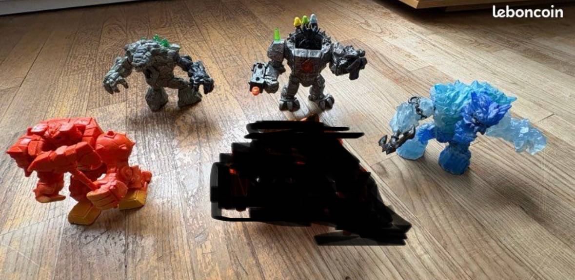 Vends 4 monstres Schleich neufs