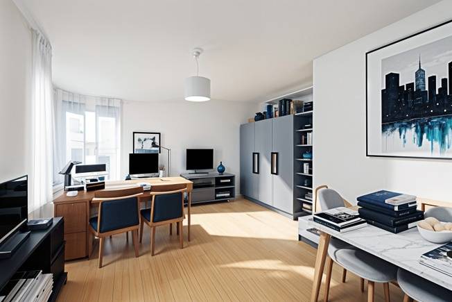Vends appartement - 54m² - quartier Saint-Lambert - Paris 15ème