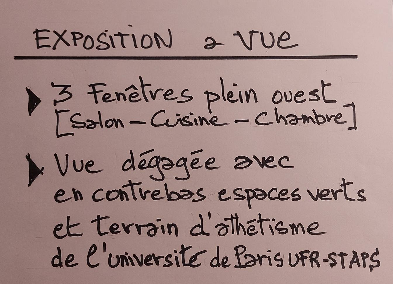 Une photo de l’annonce