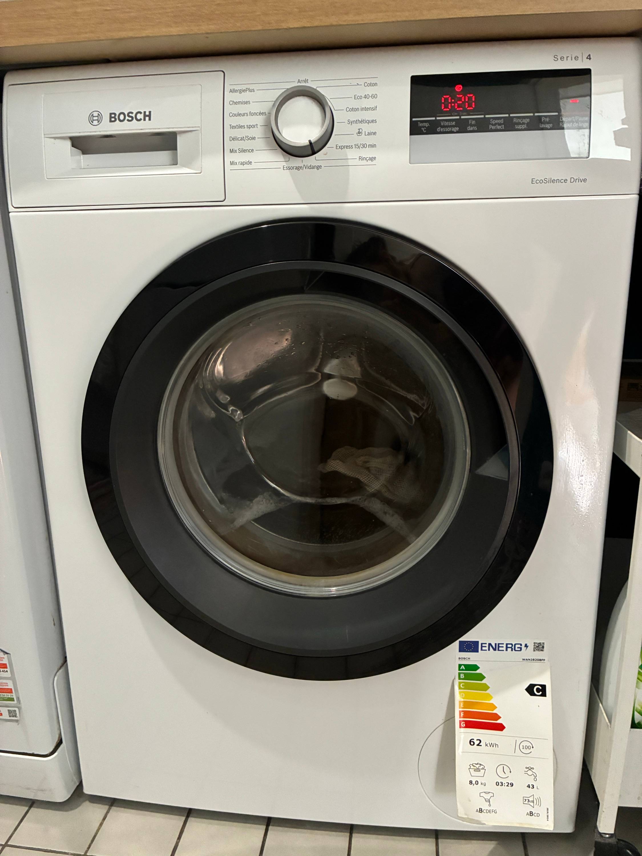 Vends lave-linge Bosch récent
