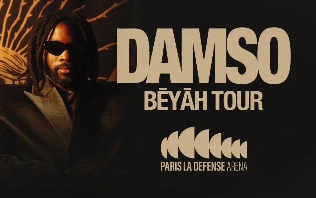 Propose billets pour le concert de Damso à Paris La Défense Arena le 30 mai
