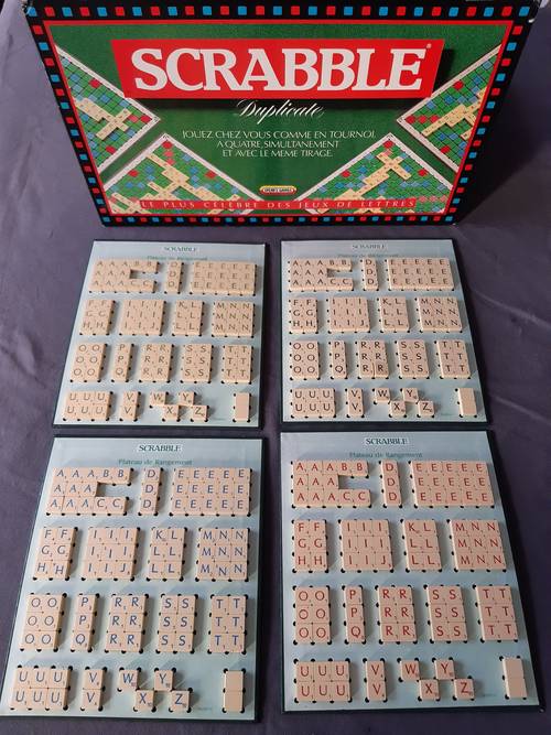 Jeu de Scrabble Duplicate