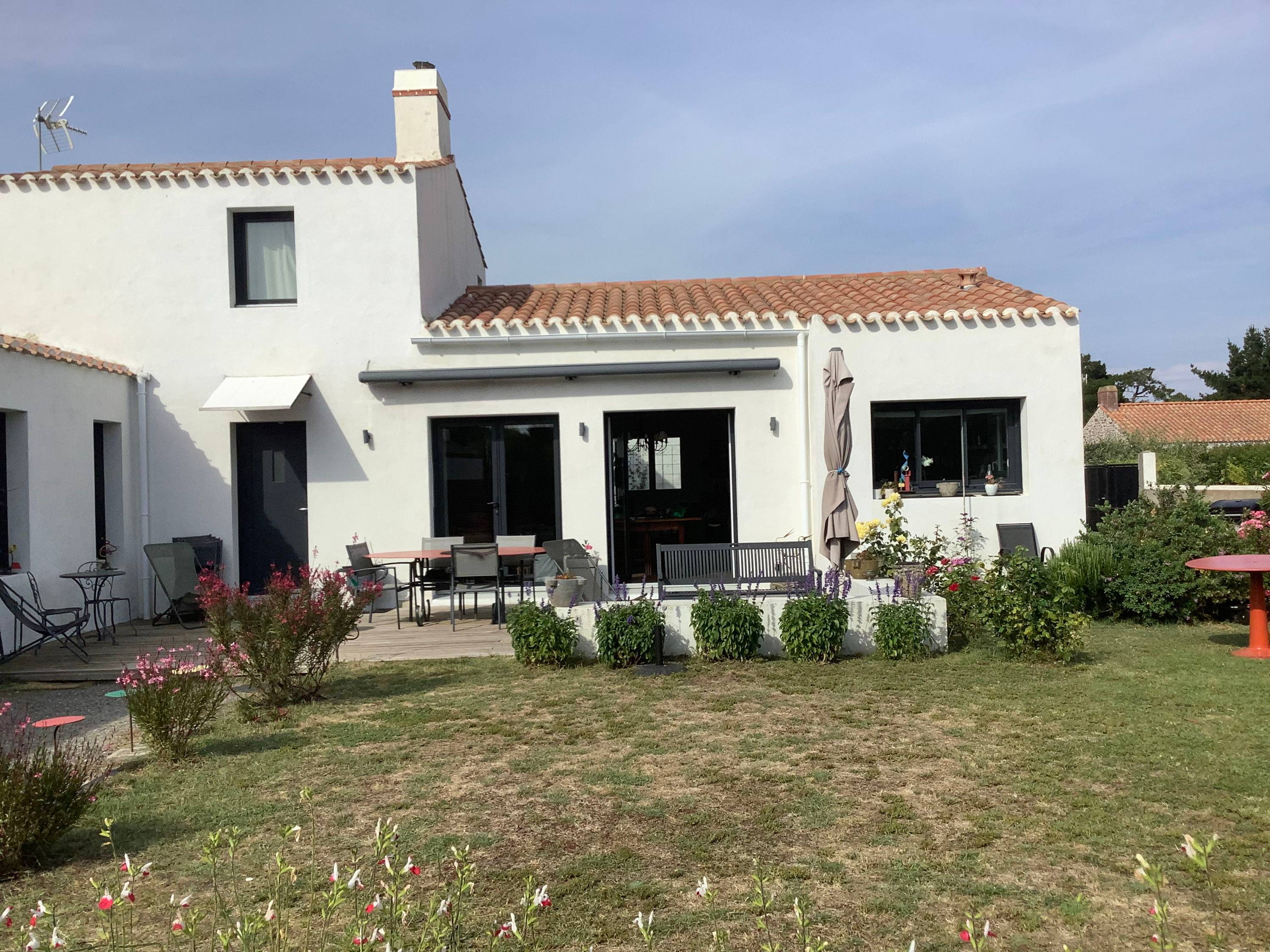 Loue maison à Noirmoutier proche du bois de la Chaize - 10 couchages - 5 chambres