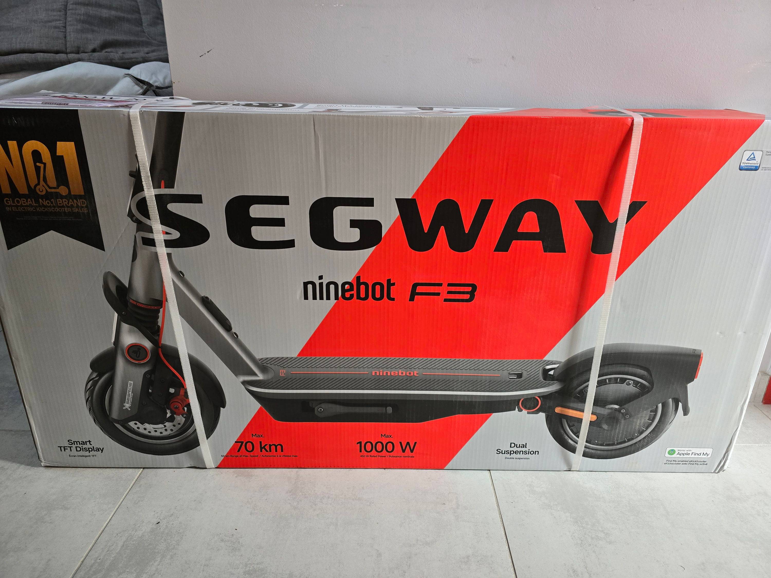 Trottinette Electrique SEGWAY Ninebot F3, neuve