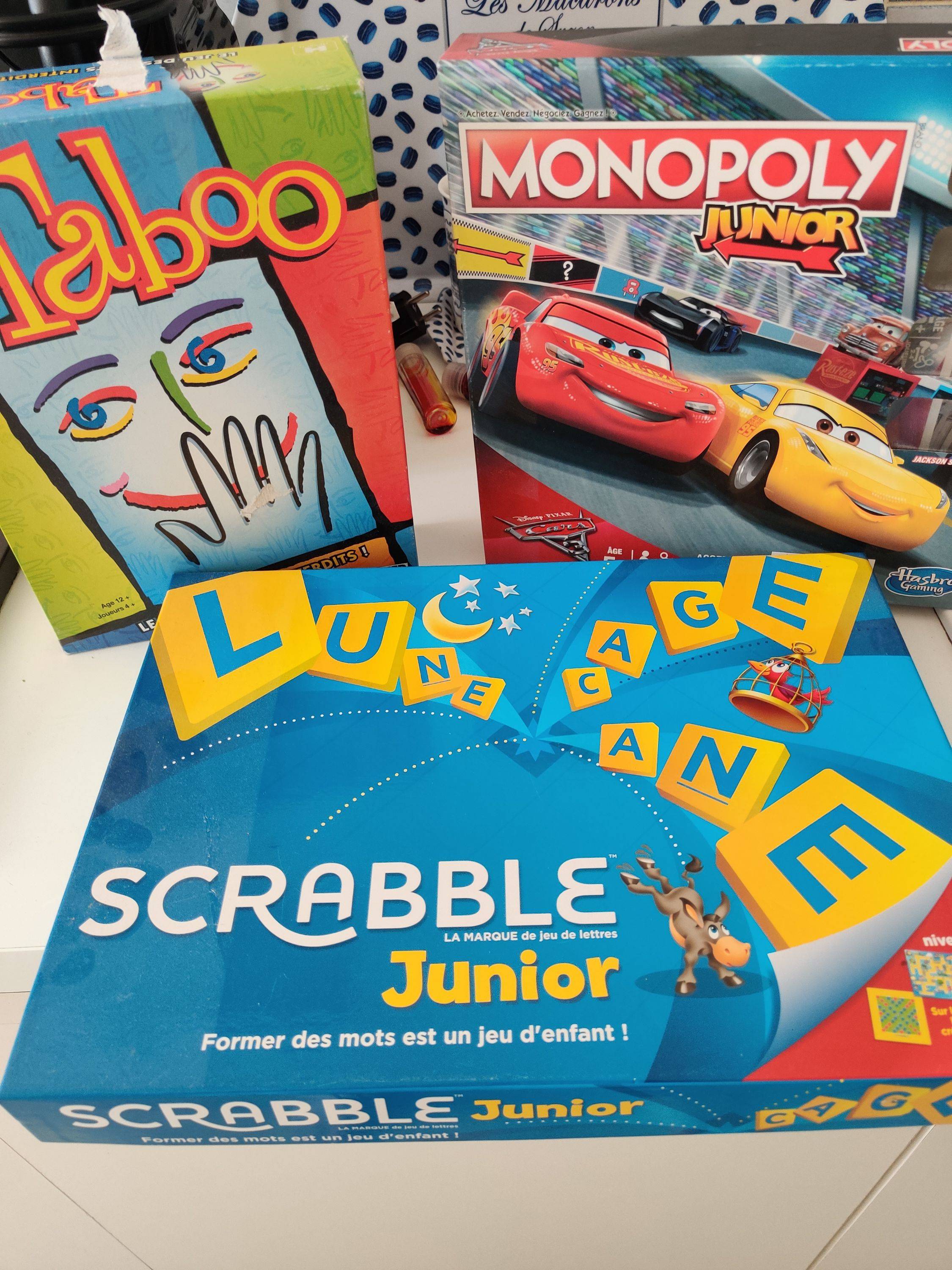 Vends jeux de société junior