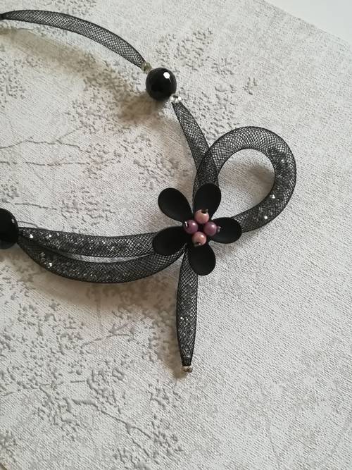 Collier fantaisie, création