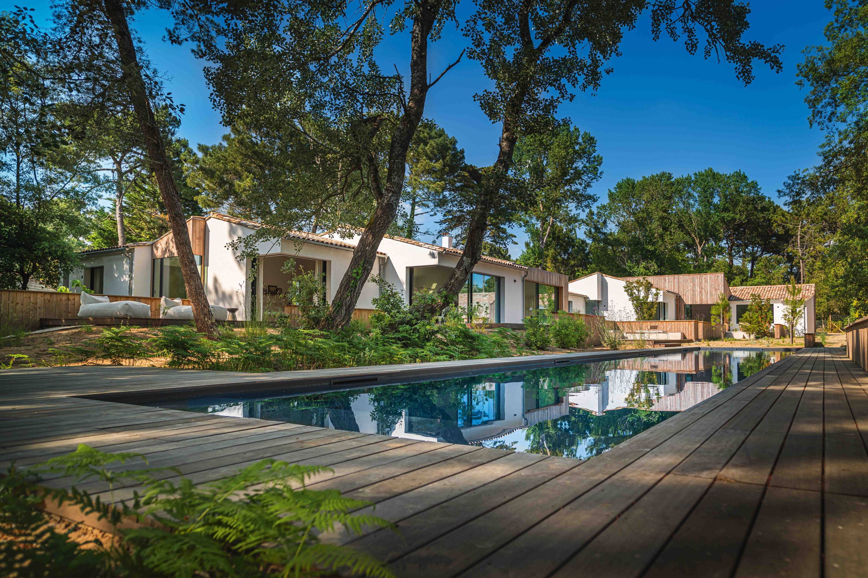 Loue villa d’exception avec piscine de 25 mètres - 6 chambres, 14 couchages - Les Portes-en-Ré (17)