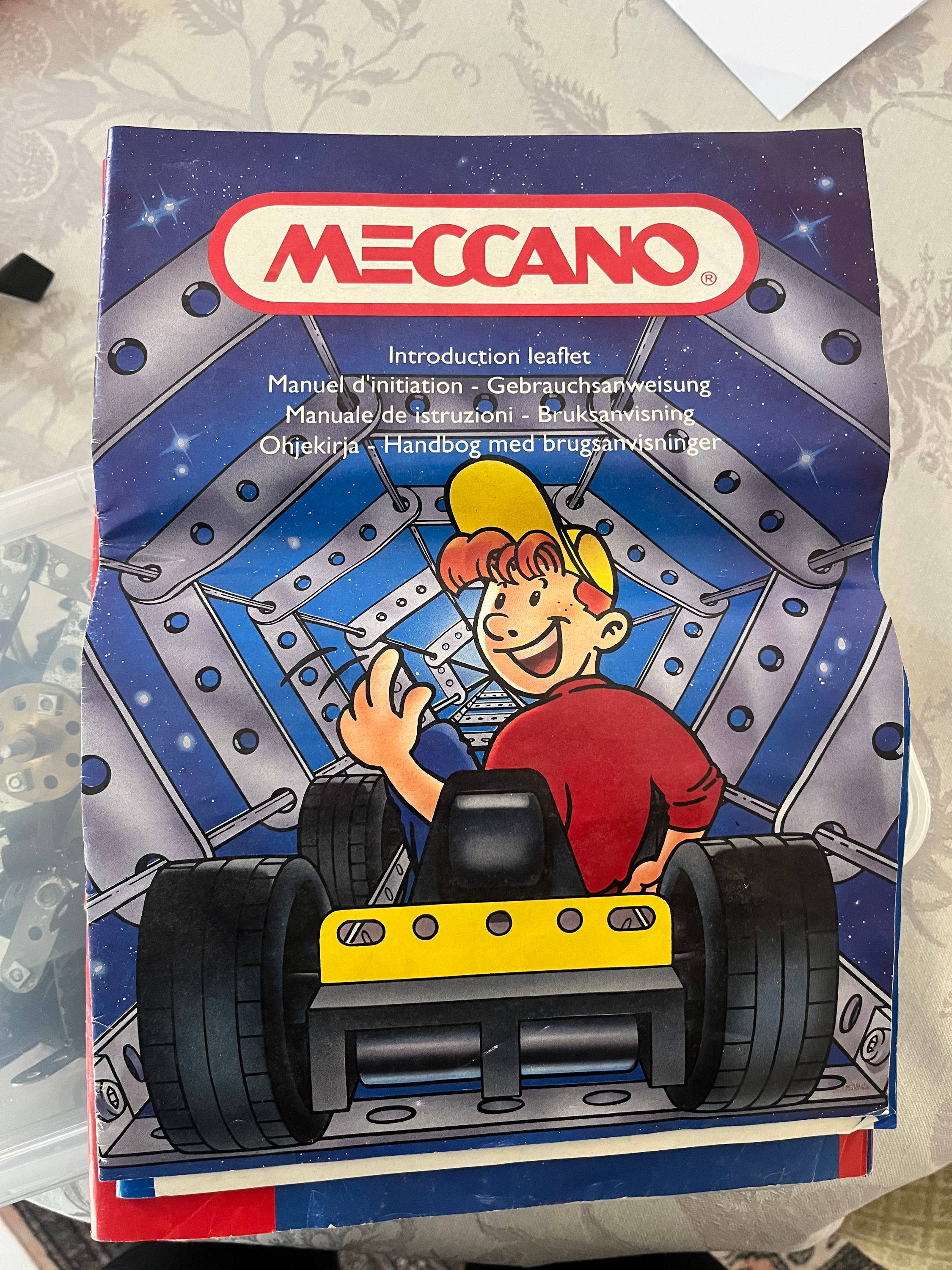 Vends pièces d’un jeu de Mecano