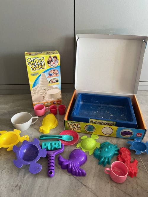 Jeu supersand Sea life poissons et mer complet