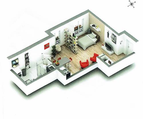 Vends appartement - 35m² - Versailles carré Saint-Louis