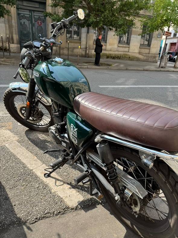 Vends moto 125 Brixton, 2019, 3065km