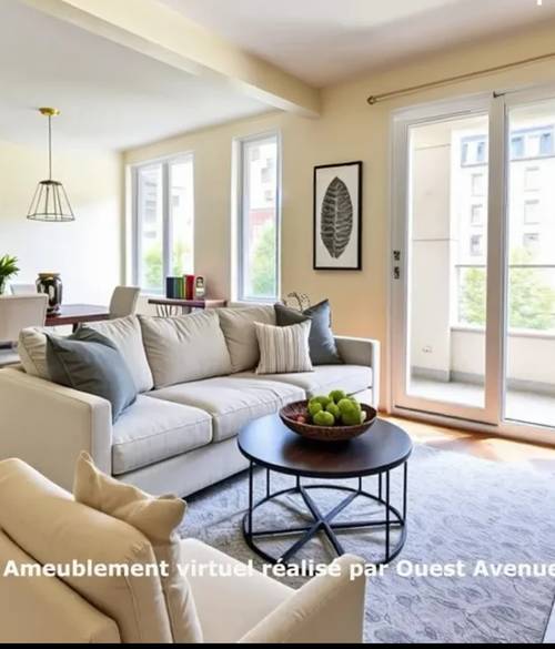 Vends appartement traversant - 90m² - Boulogne Centre