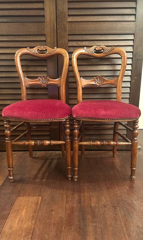 Vends paire de chaises Louis Philippe