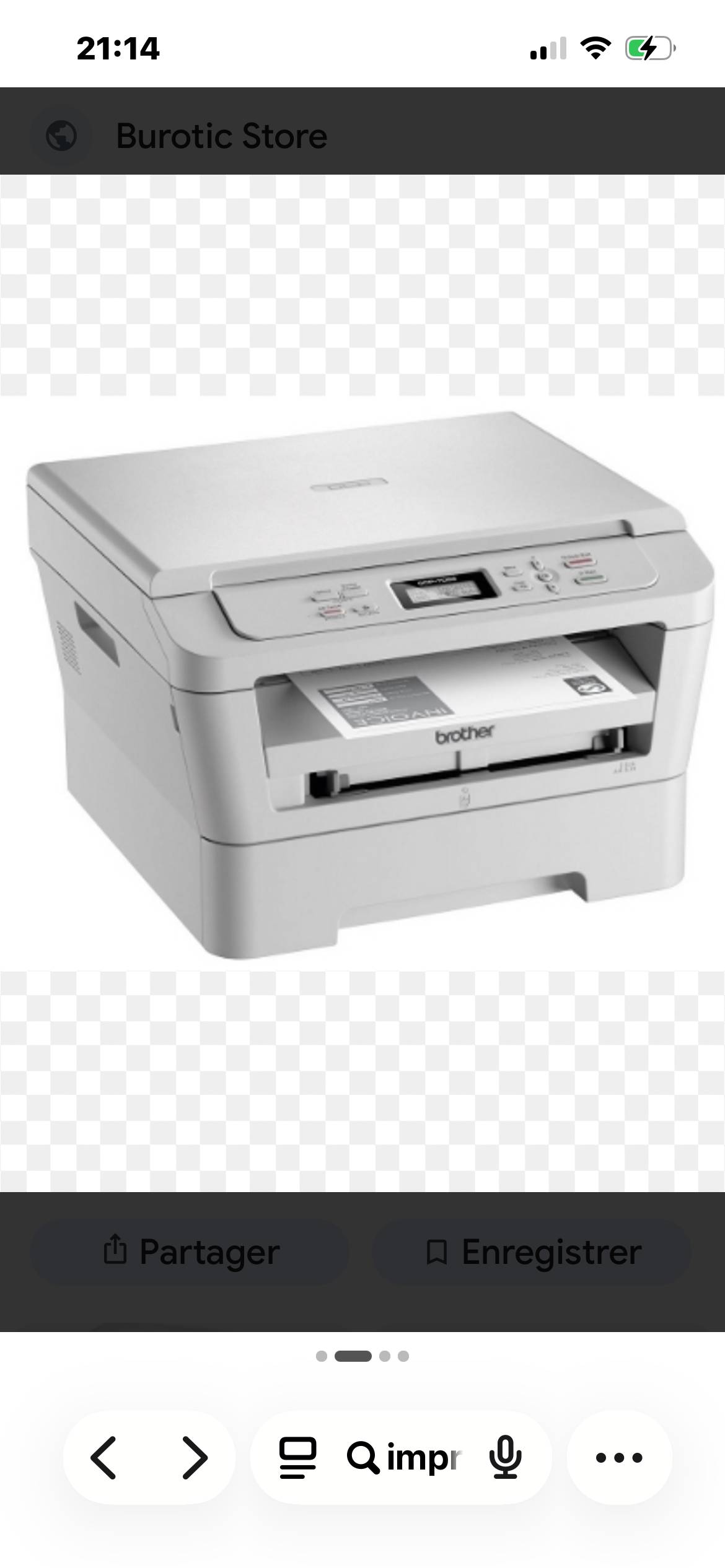 Vends imprimante Brother