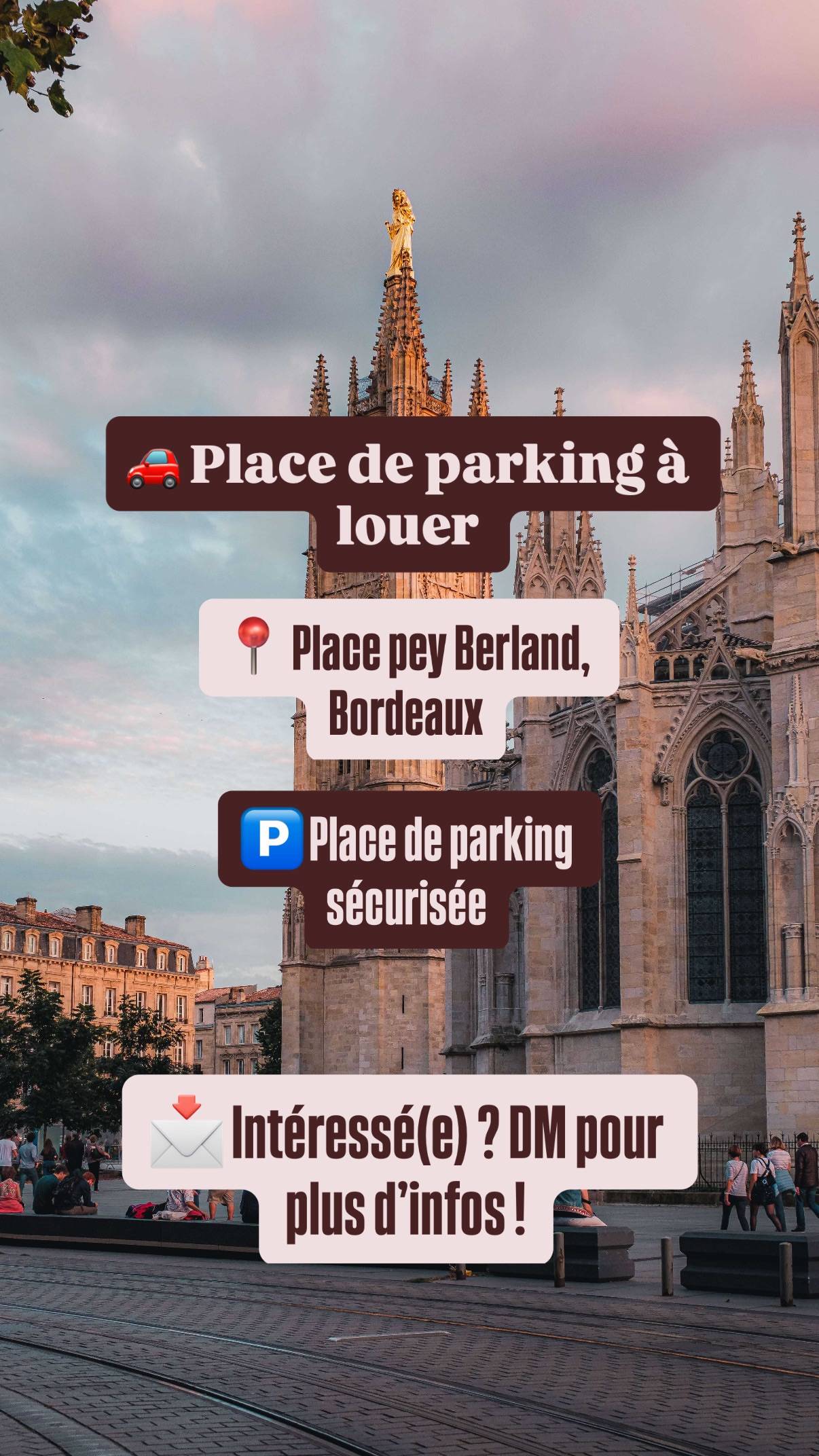 Une photo de l’annonce