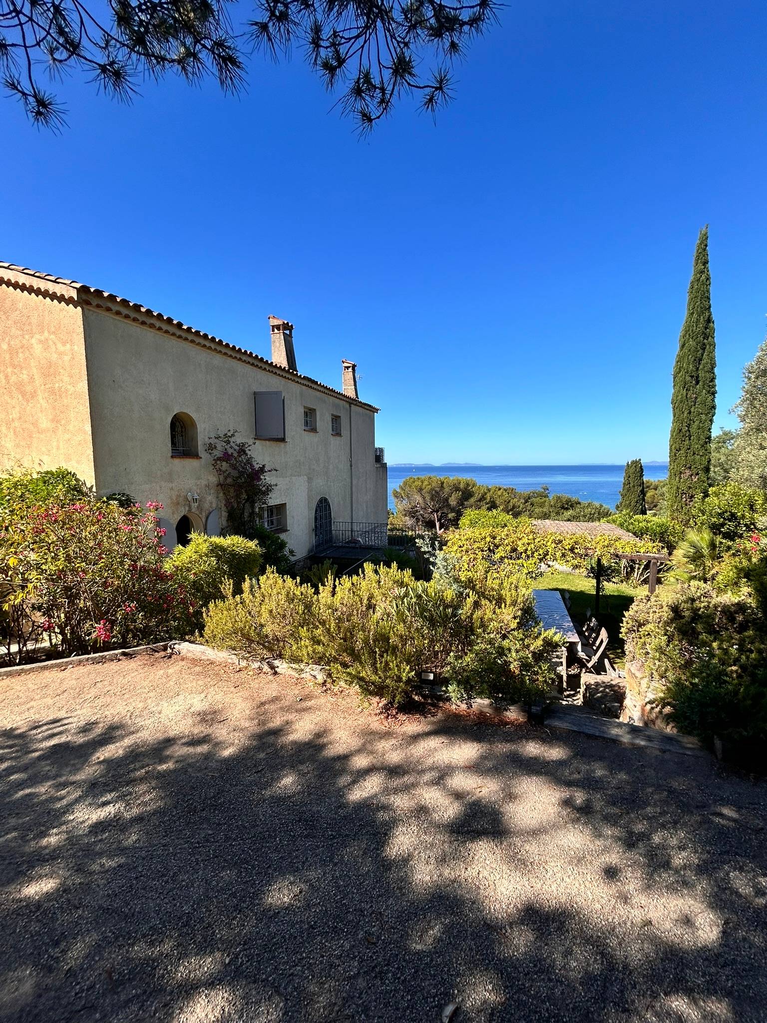 Loue maison de vacances vue mer à Gigaro Croix-Valmer - 10 couchages