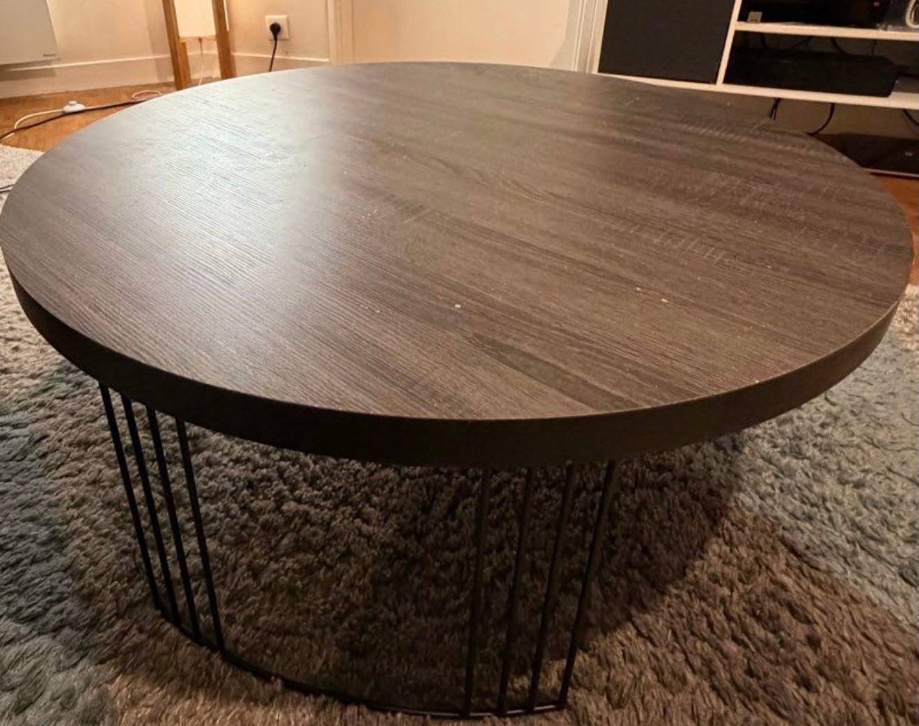 Vends table basse ronde
