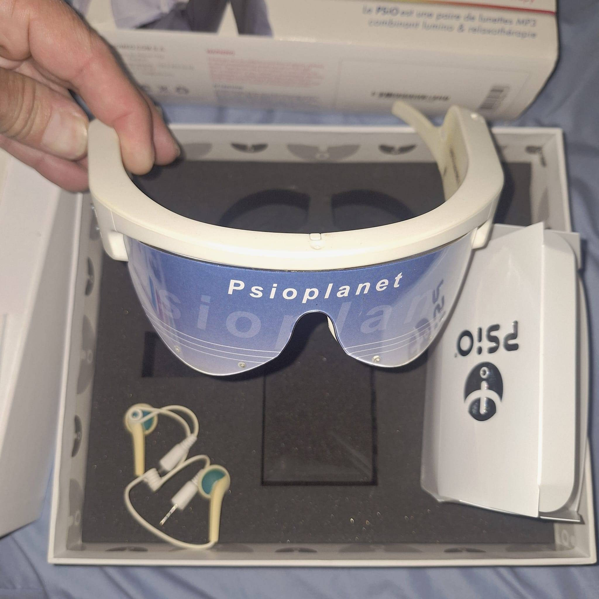 Vends casque lunettes de luminothérapie Psio Basic