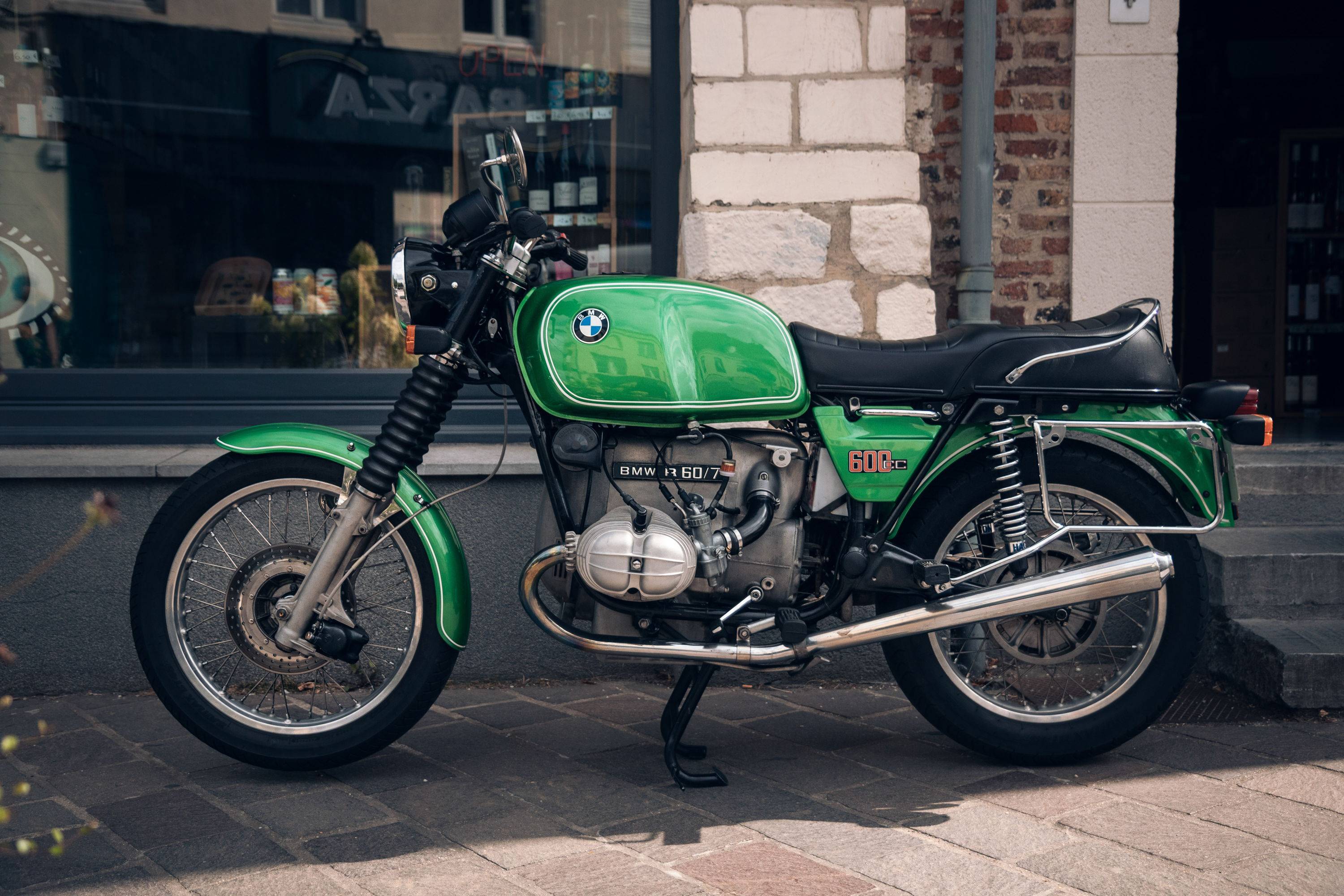 Vends moto de collection BMW R60 série VII, 1977, 77000km