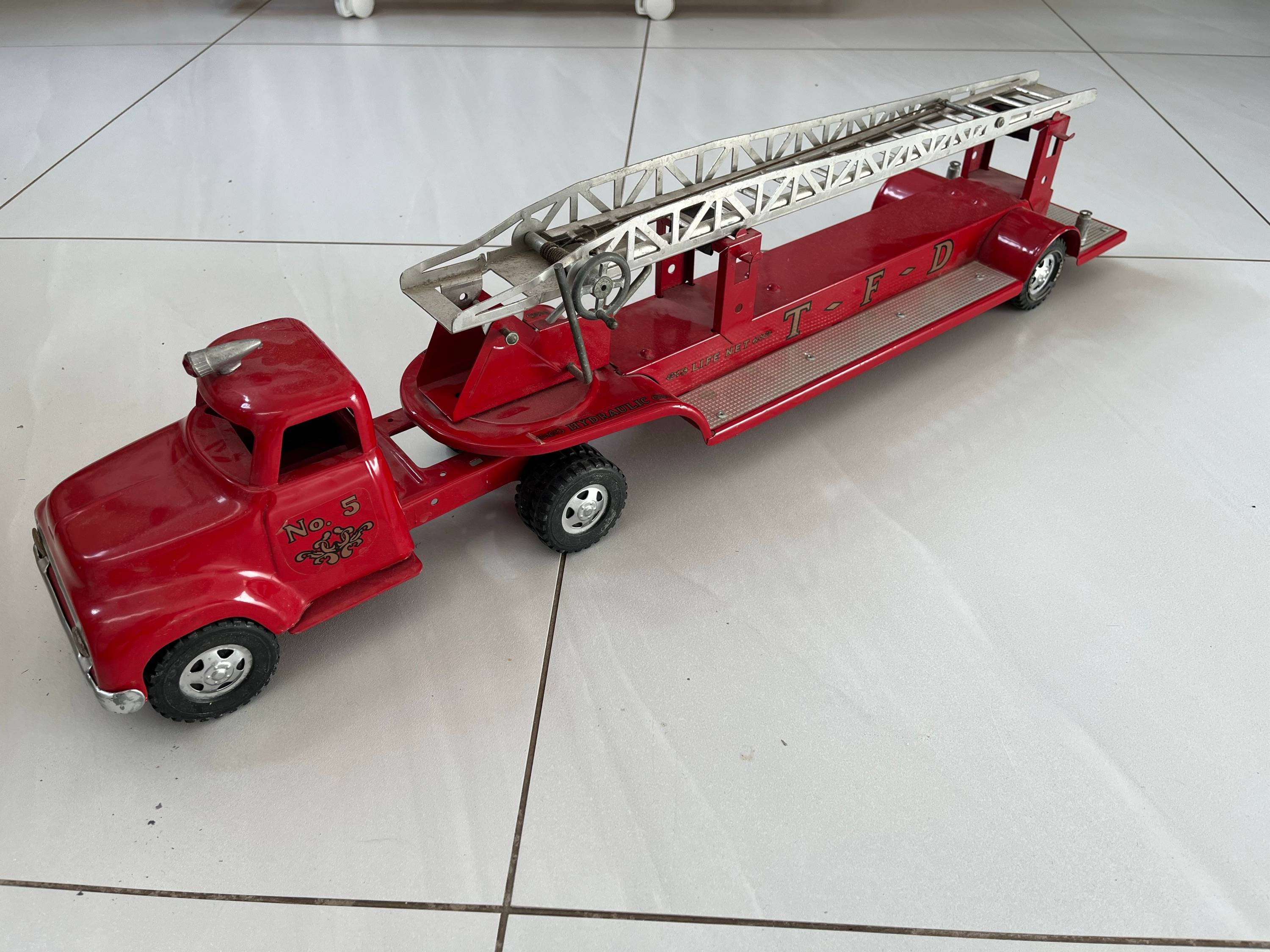 Vends camion pompiers Tonka made in USA, 1955