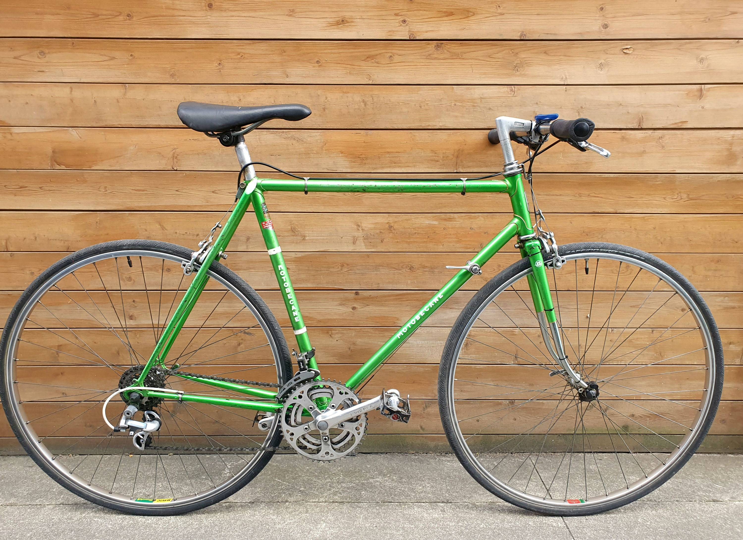 Vends vélo de course Motobécane, triple plateau, cadre acier Reynolds 531, taille M pour 1,70m à 1,78m