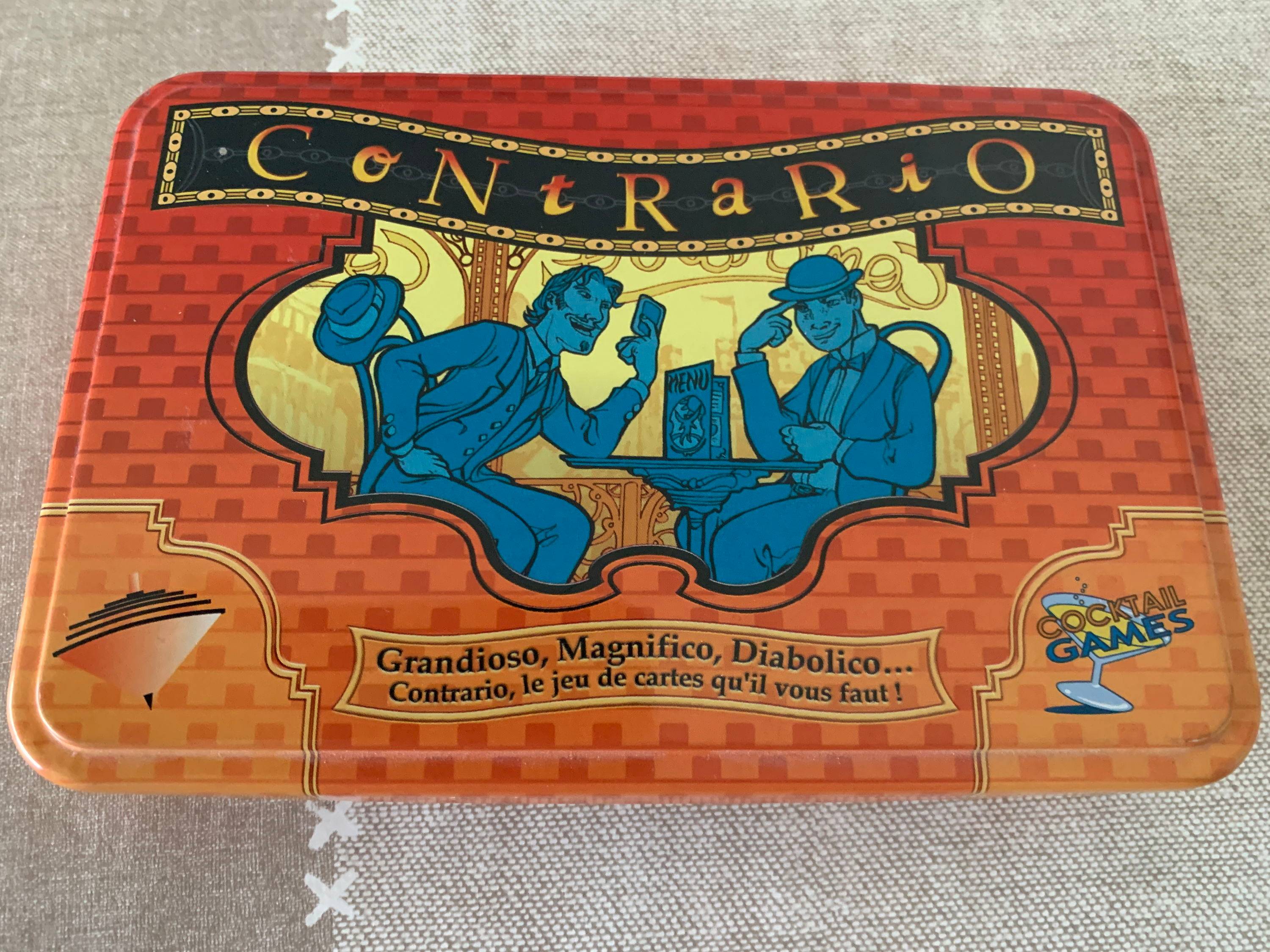 Vends jeux Contrario