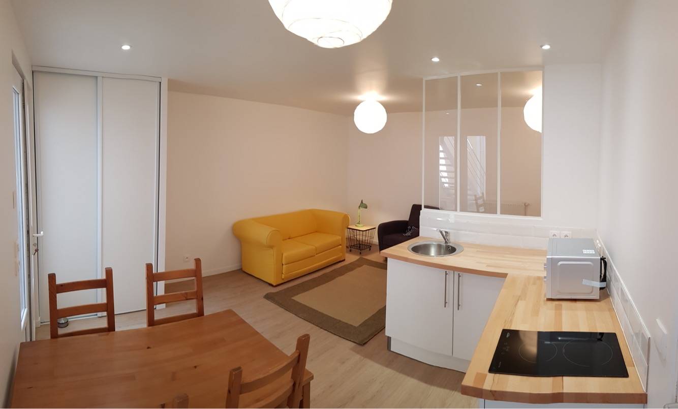 Loue appartement meublé - 35m² - hypercentre Reims