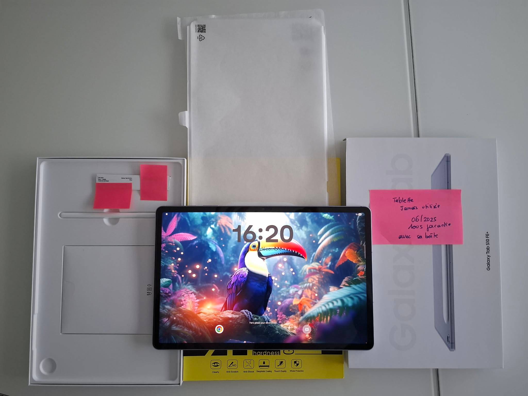 Vends Samsung Galaxy Tab S10 FE+ 06/25 sans clavier 13